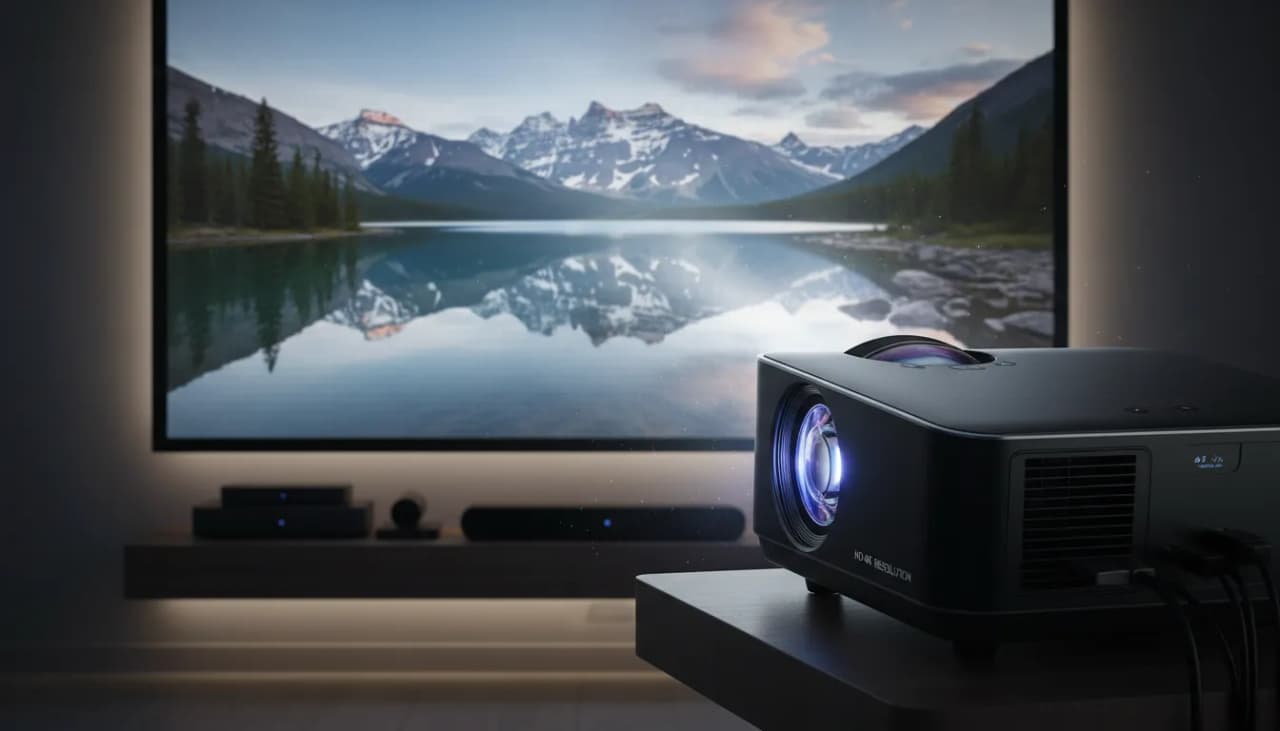 Creating a Home Cinema with a High-Definition Projector Cover