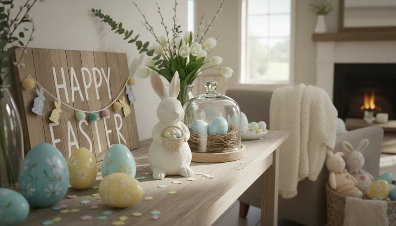 Easter home decorations bring fresh pastel spring joy Cover