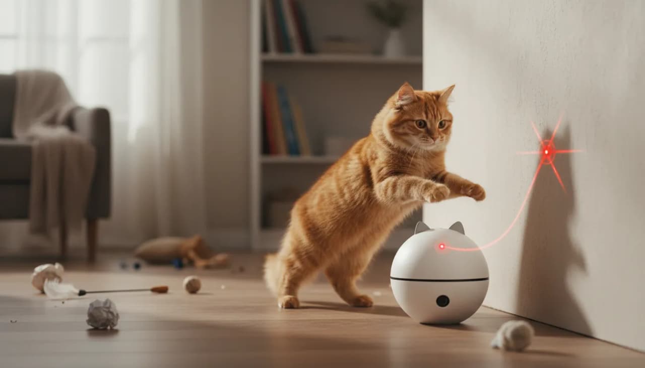 Interactive Cat Toy: Spark Playful Hunting Instincts Cover