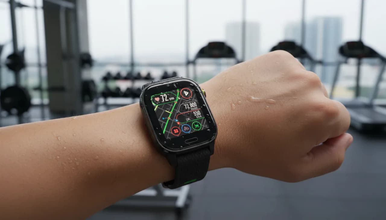 Multifunction fitness smartwatch for daily performance Cover