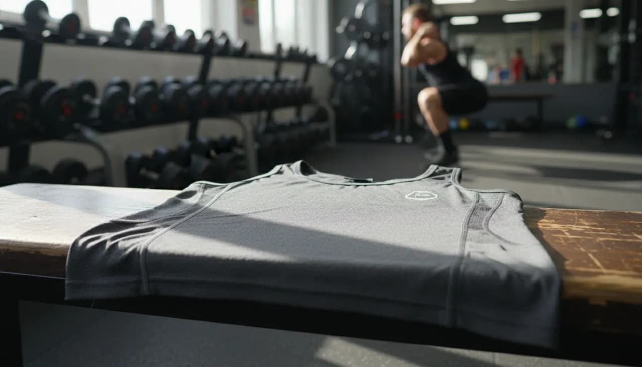 Our gym tank top is breathable, lightweight and versatile Cover